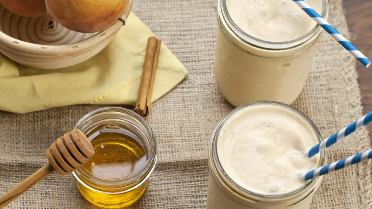 Ellie's Peach Pie Smoothie