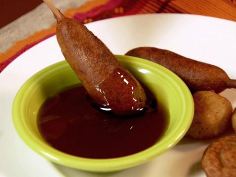 Sausage Pancakes-on-Sticks