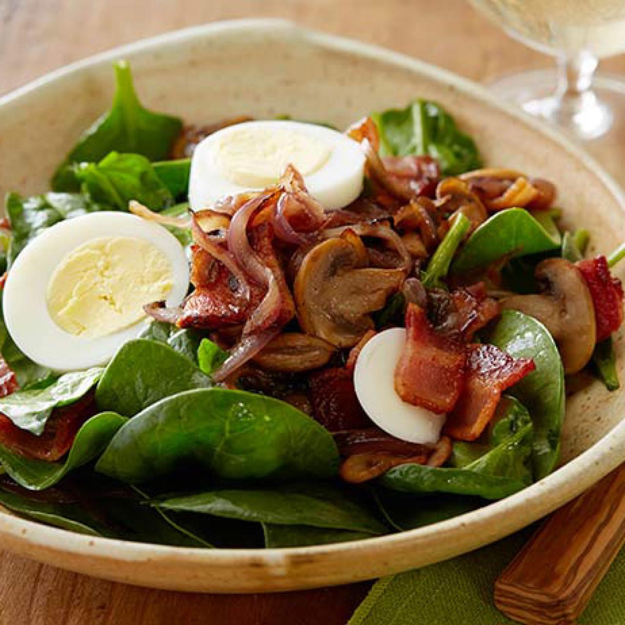 Hard Boiled Egg, Turkey bacon and strawberry slices