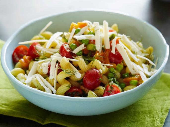 Spring Pasta Salad Recipe Jeff Mauro Food Network