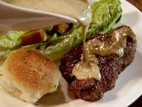 Fillet with Peppercorn Sauce