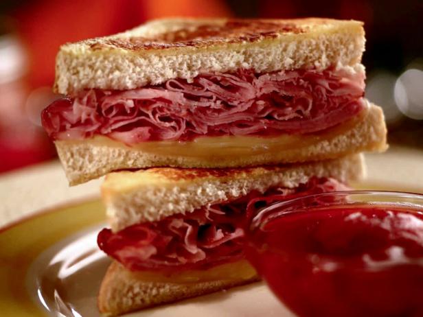 Monte Cristo with Strawberry Habanero Jam