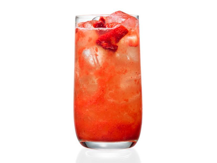 Image result for glass with strawberry lemonade