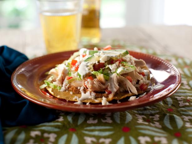 Chicken Tostadas