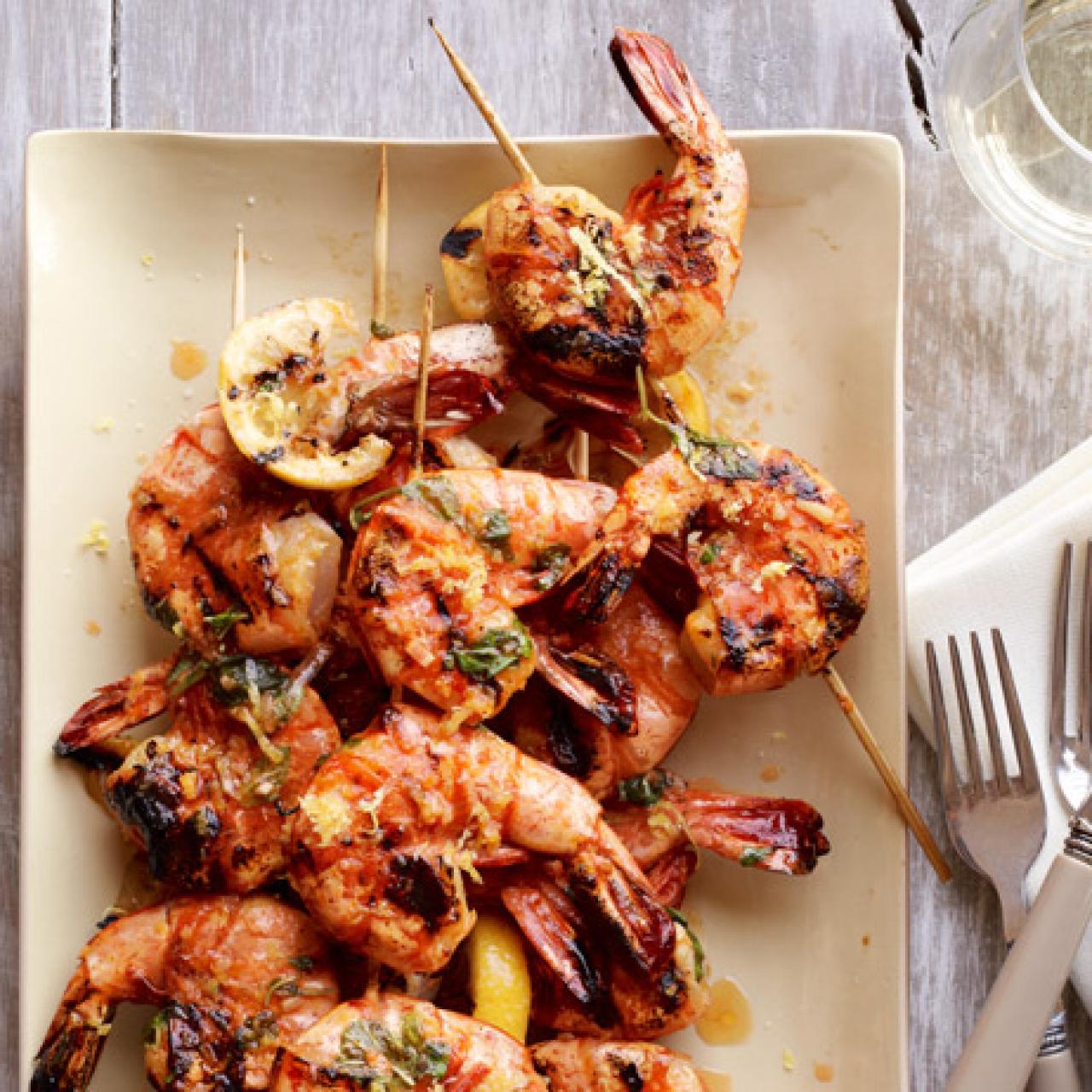 Lemongrass-Skewered Spicy Shrimp Recipe