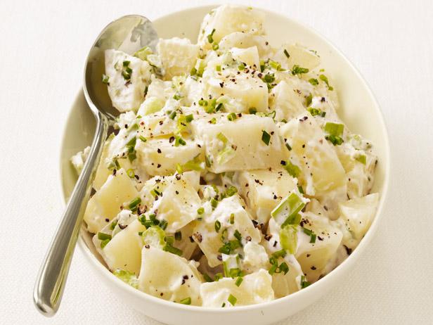 bake potato easy cream with Food   Food Potato Network Salad  Recipe Creamy  Kitchen