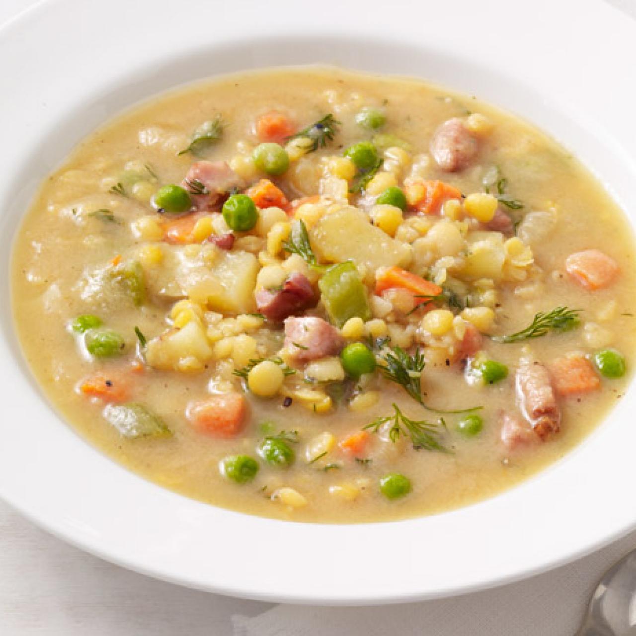 Split Pea Lentil Soup Recipe