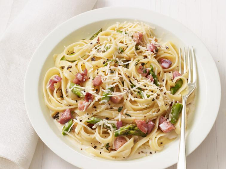 Pasta with Asparagus and Prosciutto Recipe Food Network Kitchen