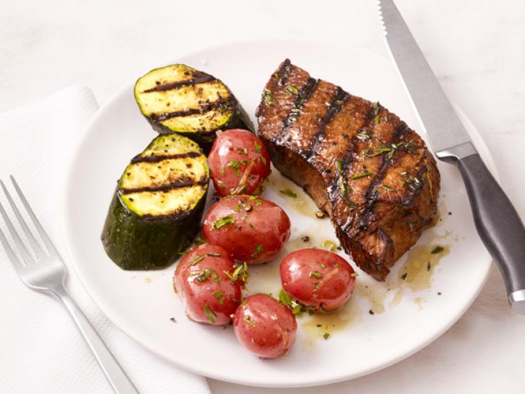 Grilled Steak and Zucchini Recipe Food Network Kitchen Food Network