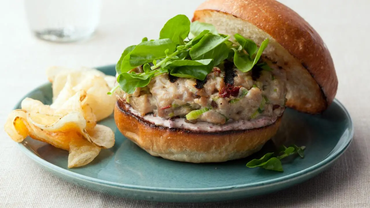 Grilled Tuna Burgers