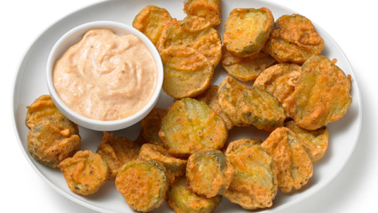 Almost-Famous Fried Pickles