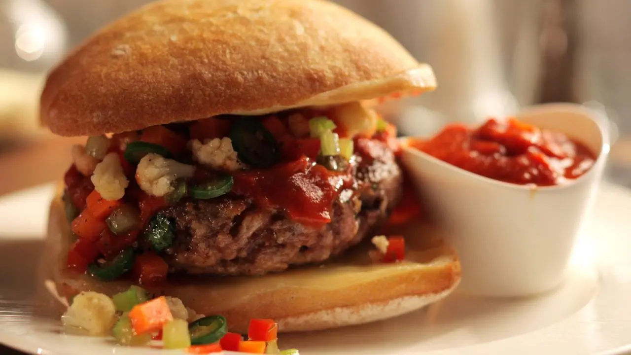 Fried Meatball Sandwiches with Giardiniera
