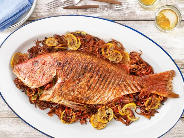 Spanish-Style Grilled Fish Recipe, Duff Goldman