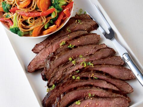 Pacific Rim Grilled Steak and Noodle Salad