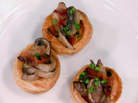Mini Bacon and Mushroom Pies