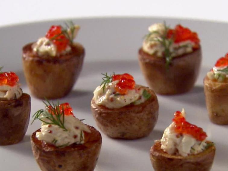 Smoked Trout with Malt Vinegar Salad Stuffed Creamer Recipe Bobby