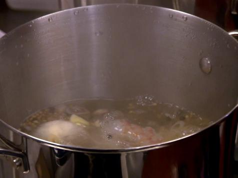 Poaching Liquid for Shrimp