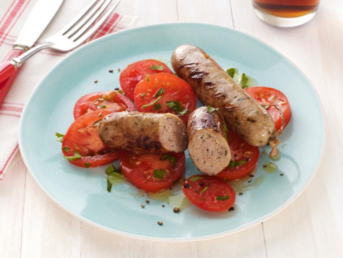 Chicken and Feta Sausage Recipe Michael Symon Food Network