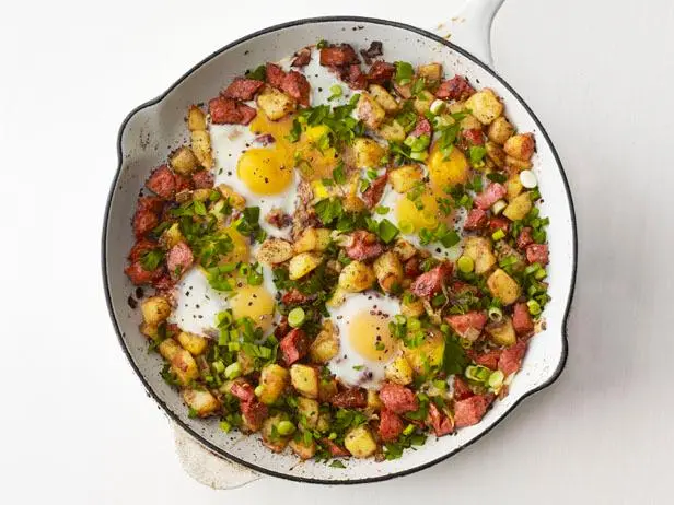 Skillet Hash and Eggs Recipe | Food Network Kitchen | Food Network