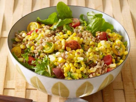 Farro and Corn Salad — Meatless Monday