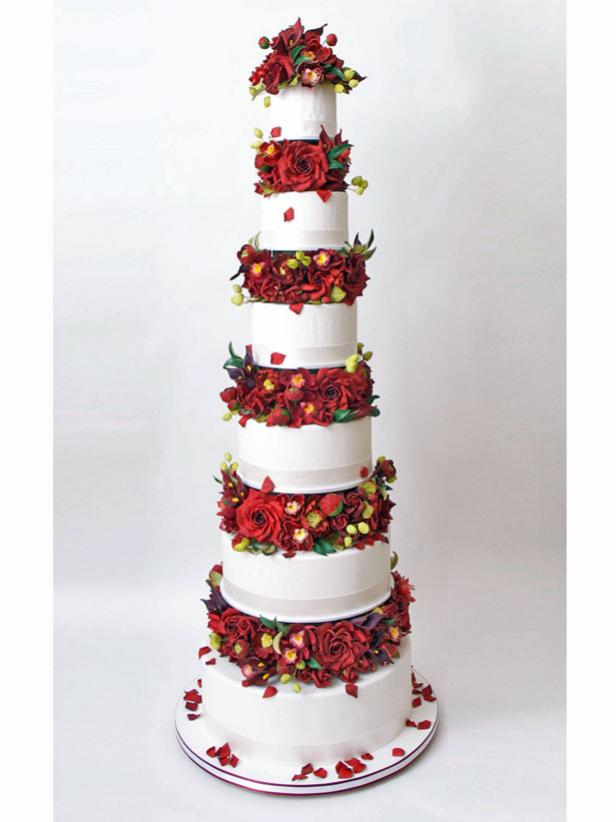 tower wedding cake