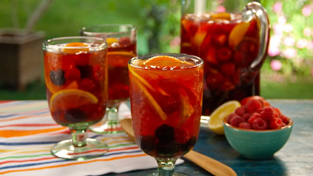 California Rose Punch Recipe | Bobby Flay | Food Network