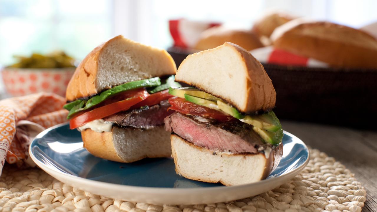 Quick Grilled Steak Sandwich