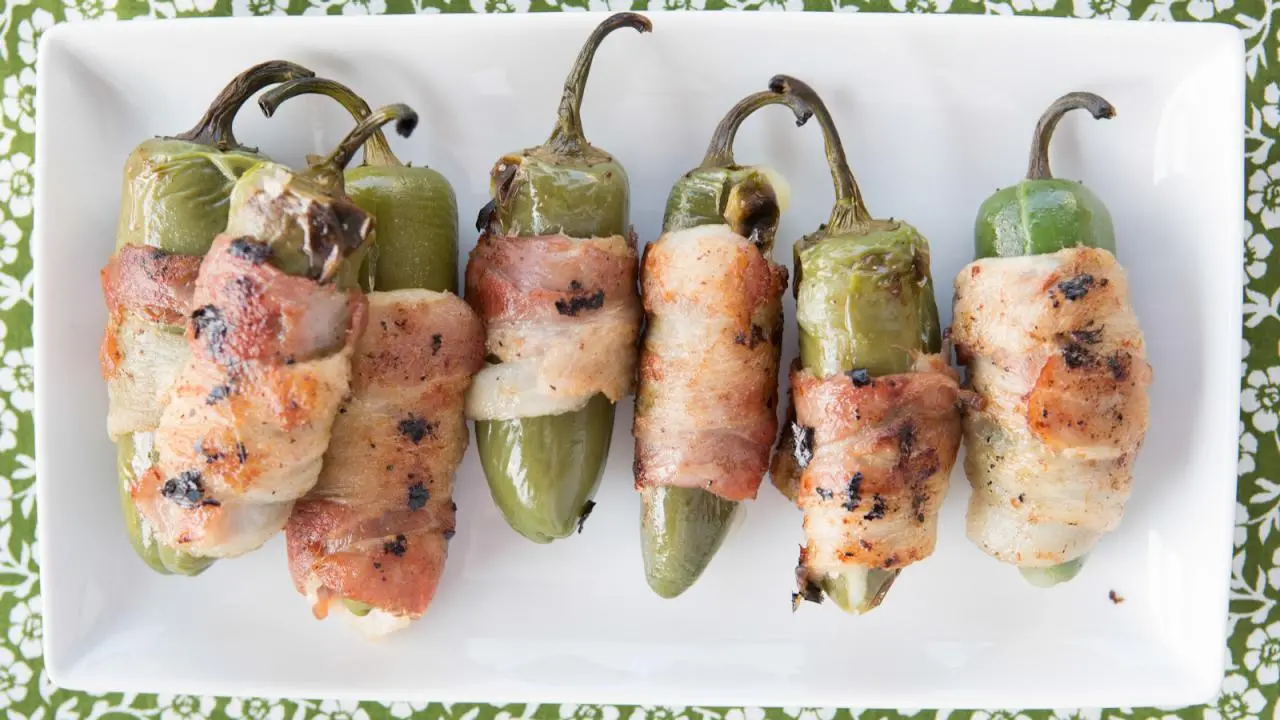 Grilled Bacon-Cheese Jalapenos