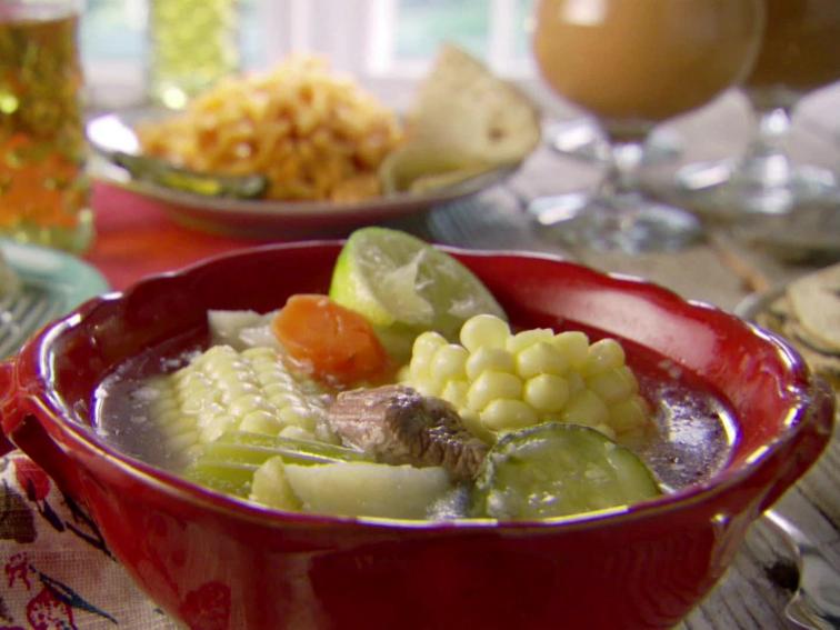 Beef Soup (Caldo de Res) Recipe Marcela Valladolid Food Network