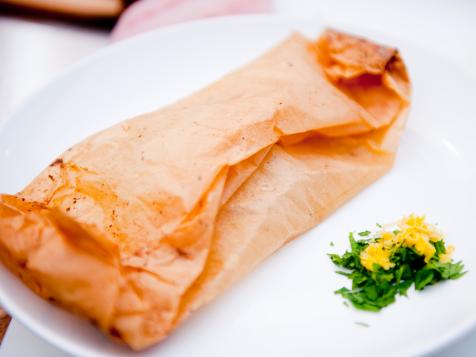 Fish in Parchment with Citrus Reduction