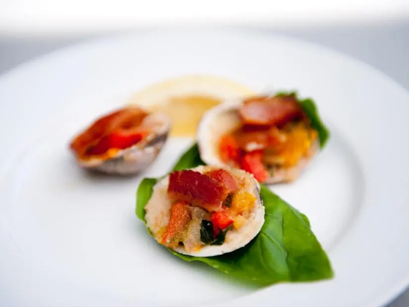 Clams Casino with Compound Butter Recipe Michele Ragussis Food Network