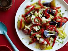 Red White and Blue Potato Salad