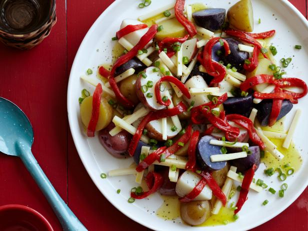 Food Network Kitchens Red, White and Blue Potato Salad