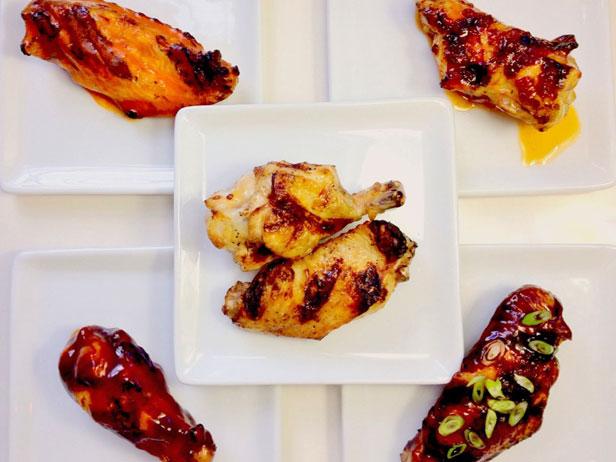grilled wings 5 ways