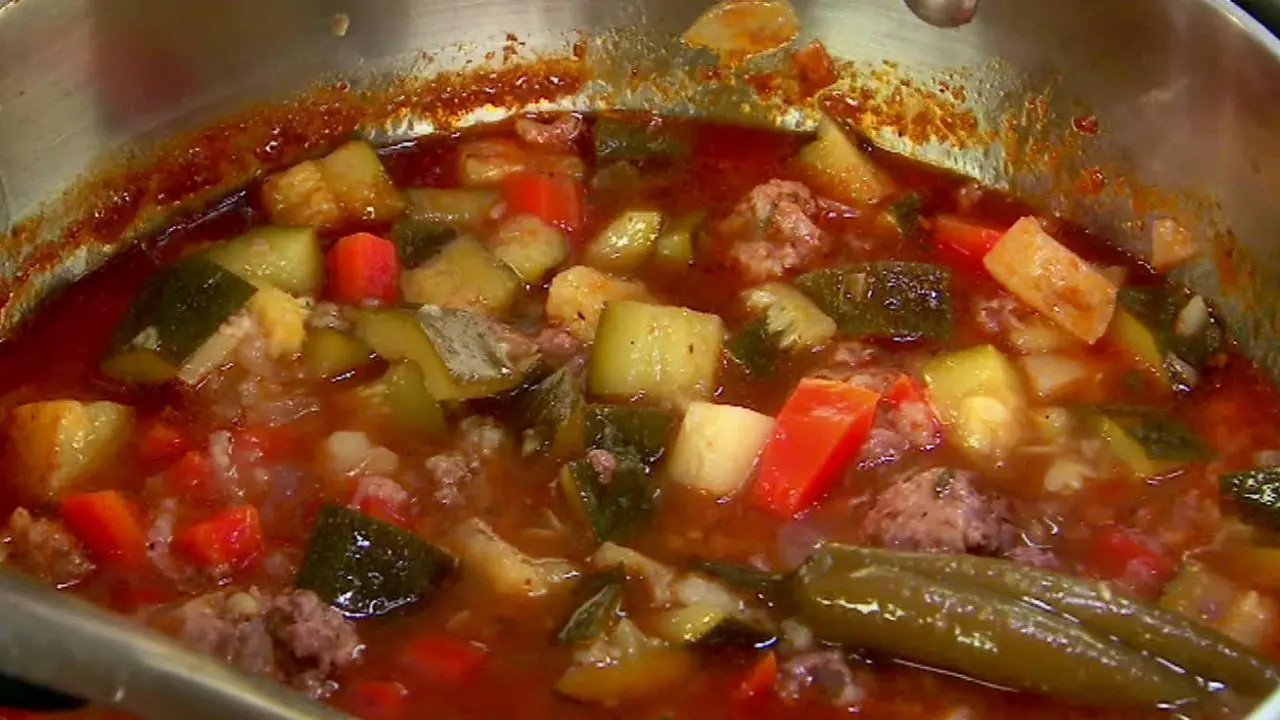 Mexican Meatball Soup