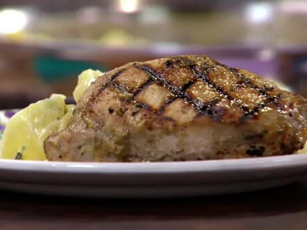Grilled Pork Medallions with Pasta Recipe | Sunny Anderson | Food Network