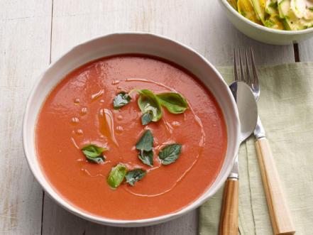 Tomato and Watermelon Gazpacho Recipe | Food Network Kitchen | Food Network