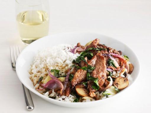 Beef and Mushroom Stir-Fry Recipe | Food Network Kitchen | Food Network
