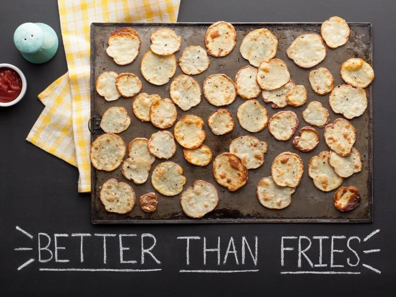Crispy Sliced Roasted Potatoes