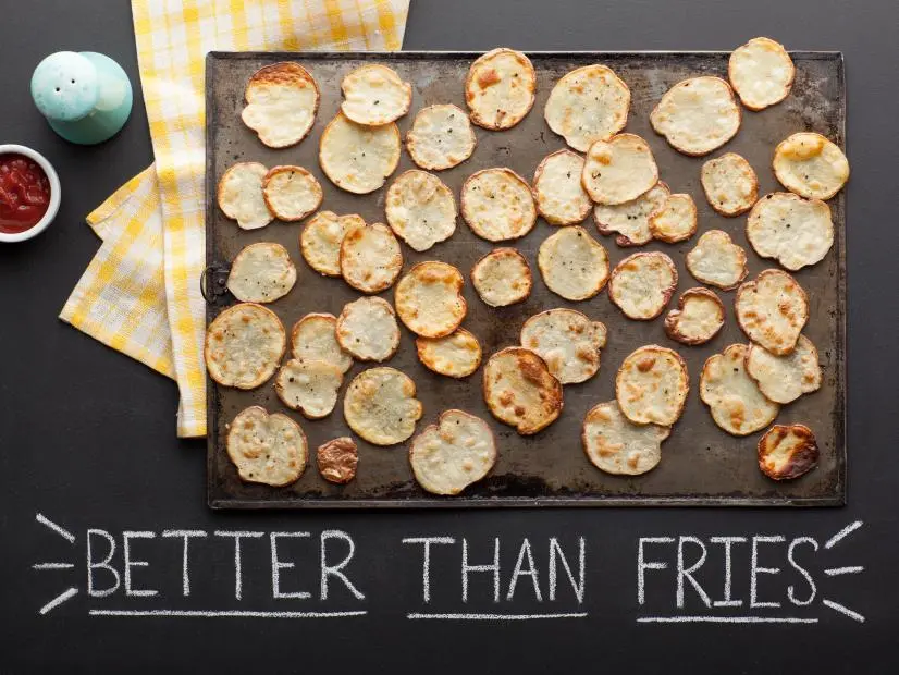 Crispy Sliced Roasted Potatoes
