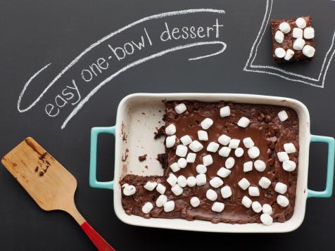 One Bowl Cocoa Brownies