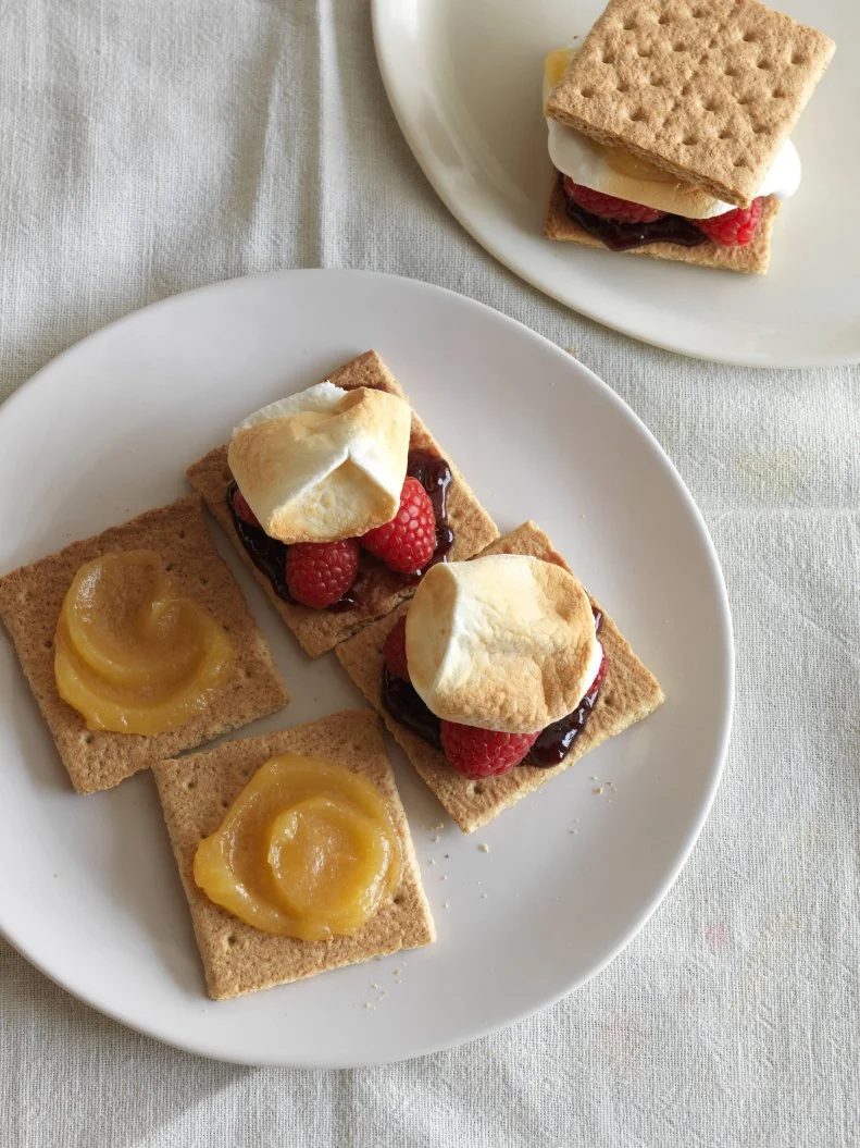 Food Network Kitchens Lemon Raspberry S'mores
