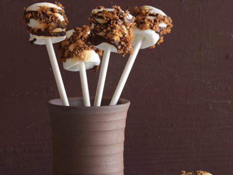 Marshmallow S'mores Pops