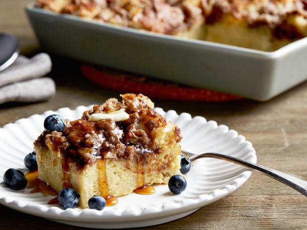 Overnight Baked French Toast Casserole Recipe Ree Drummond Food Network