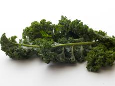 Stock Photo of Kale on White