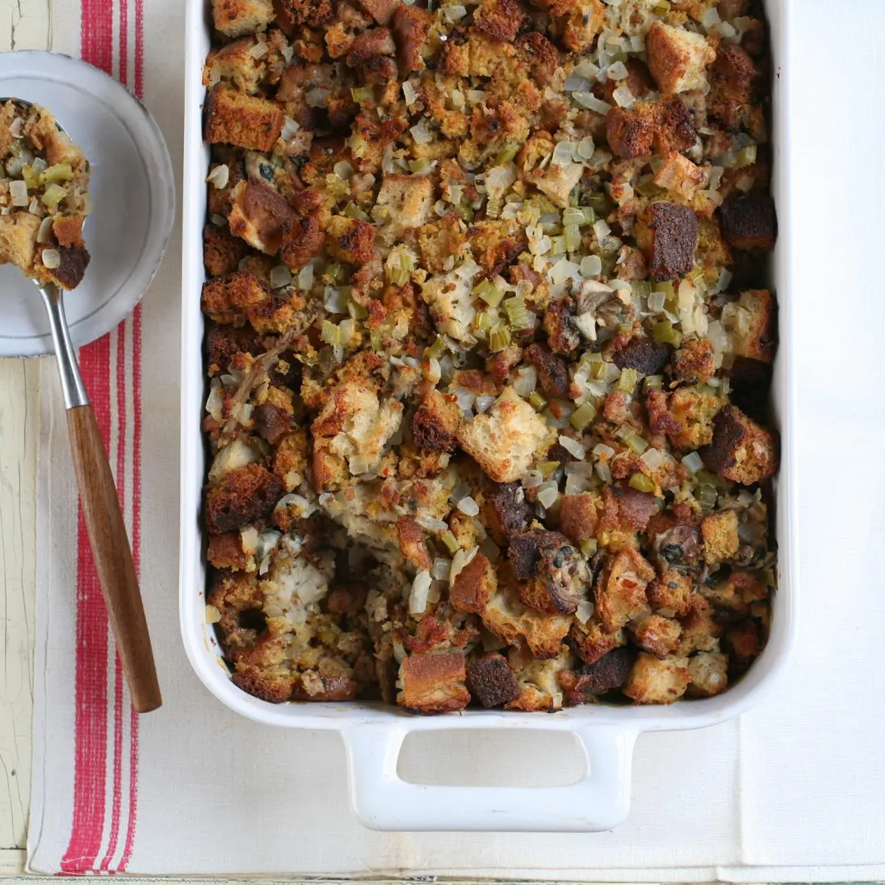 Oyster Sausage Herb Dressing