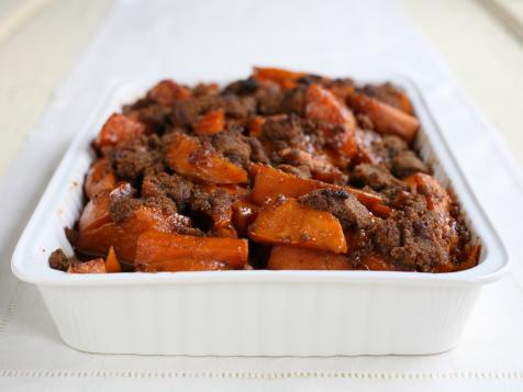 Southern Style Candied Yams with Gingersnap Crunch