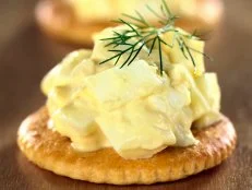 Egg Salad on Cracker