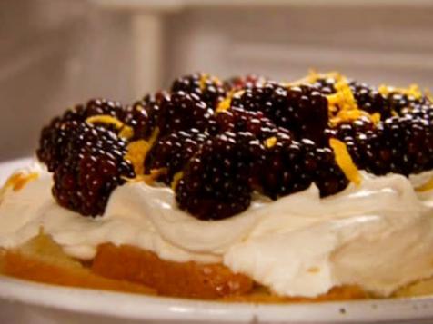 Orange and Blackberry Trifle