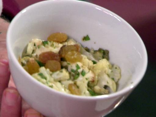 Roasted Cauliflower with Caper Vinaigrette Recipe | Anne Burrell | Food ...